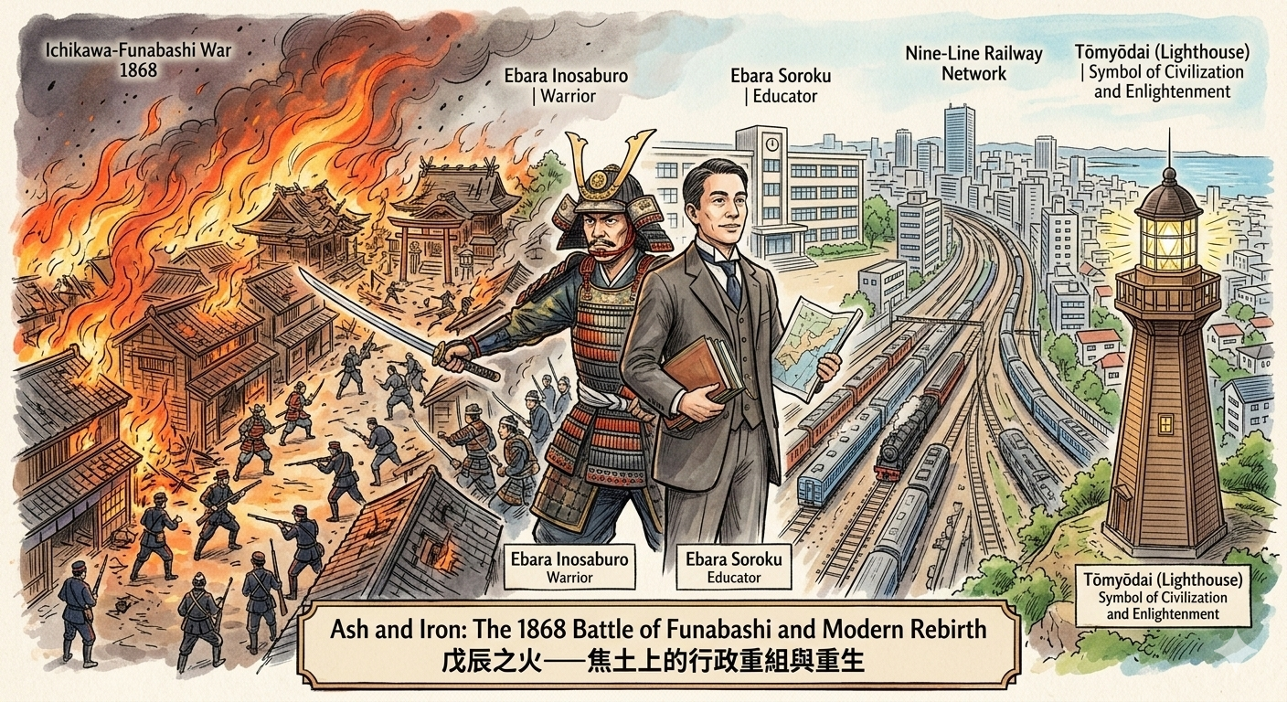 Ash and Iron: The 1868 Battle of Funabashi and Modern Rebirth