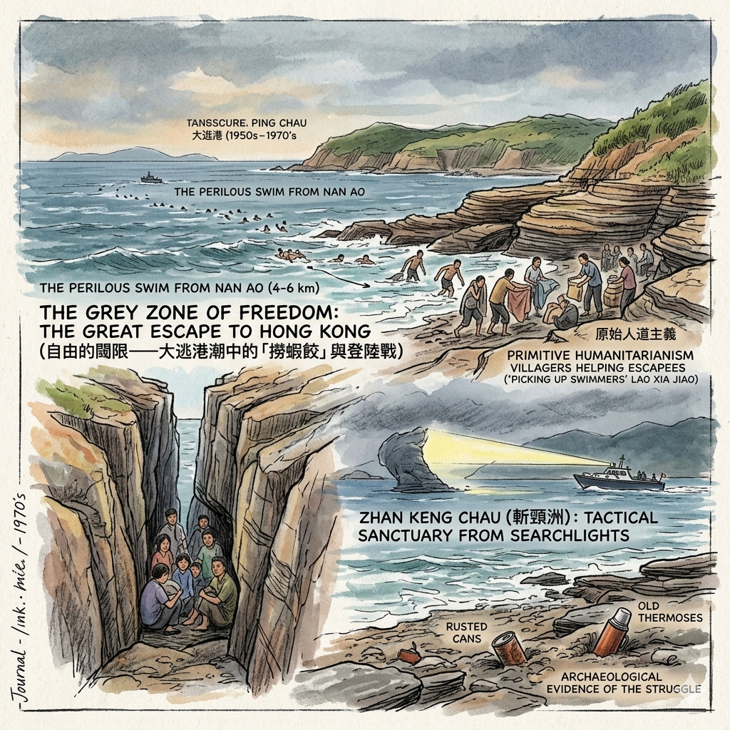 THE GREY ZONE OF FREEDOM: THE GREAT ESCAPE TO HONG KONG