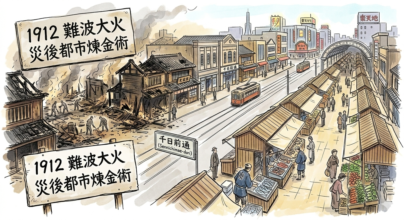 Alquimia Urbana: El Incendio de 1912 y el Nacimiento del Mercado Moderno