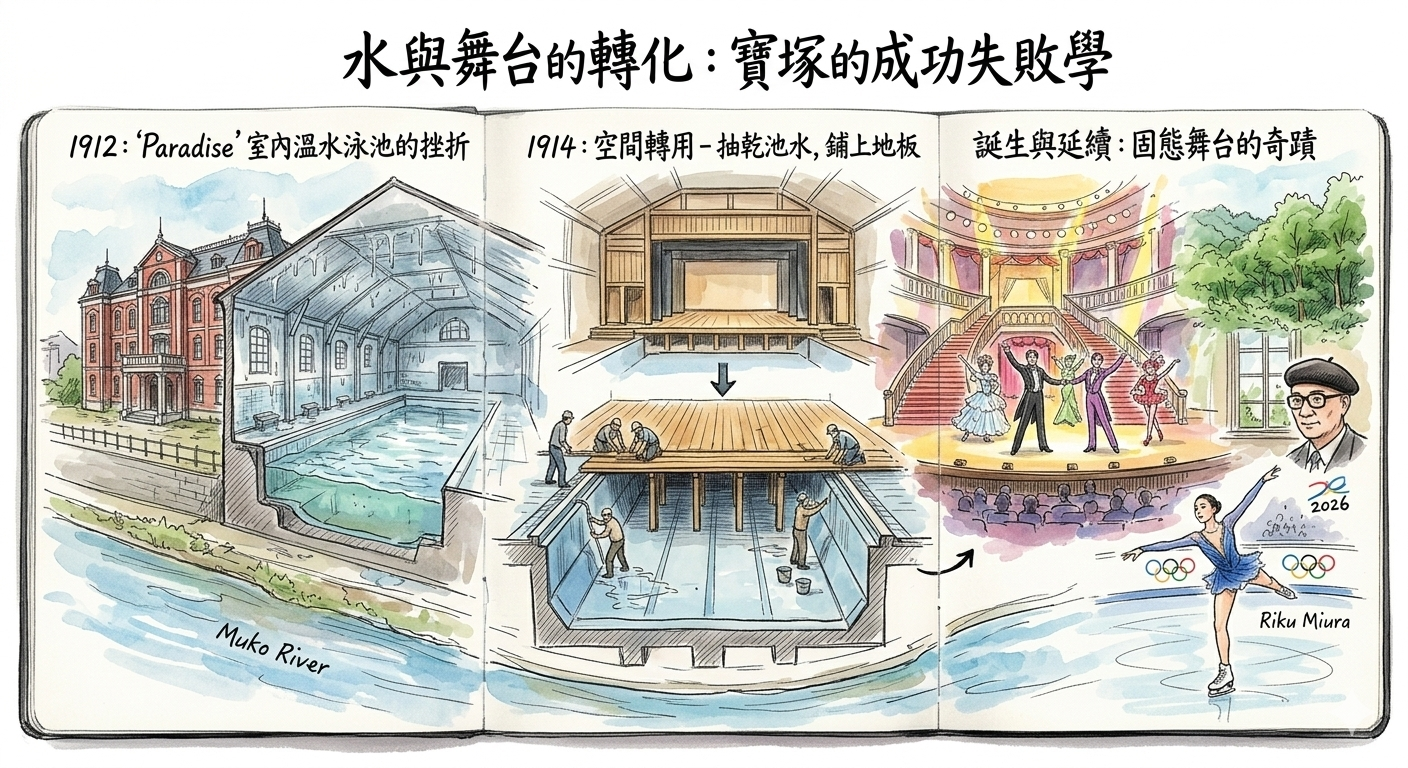 水與舞台的轉化：Paradise 泳池的「成功失敗學」
