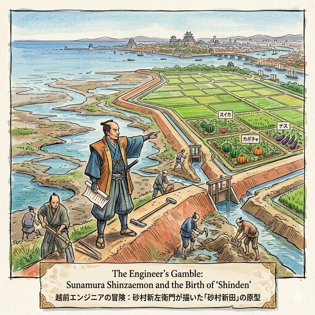越前工程師的拓殖冒險:砂村新左衛門與「砂村新田」