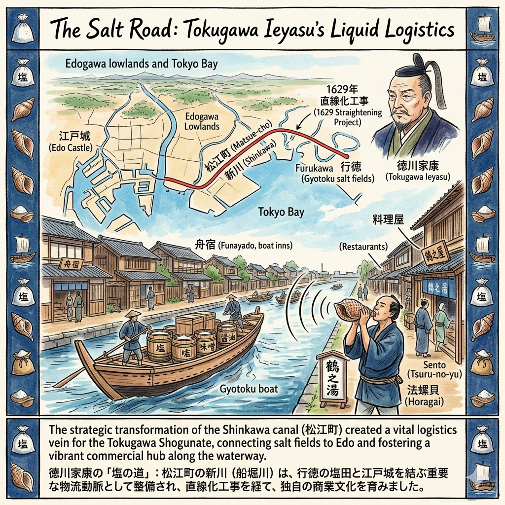 The Salt Road: Tokugawa Ieyasu’s Liquid Logistics