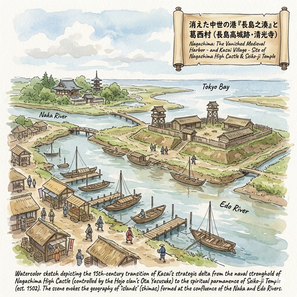 Le port perdu de Nagashima : de la forteresse au sanctuaire