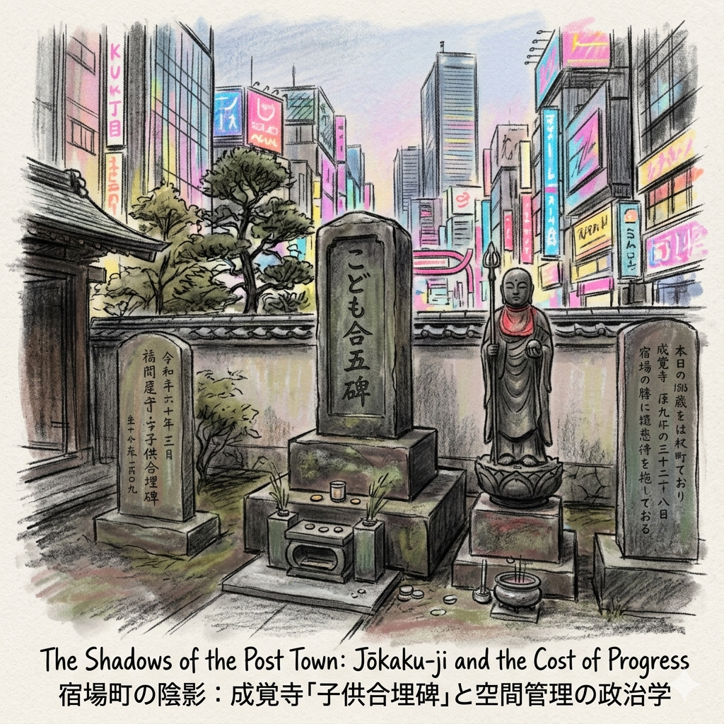 宿場町の陰影：成覚寺「子供合埋碑」と空間管理の政治学