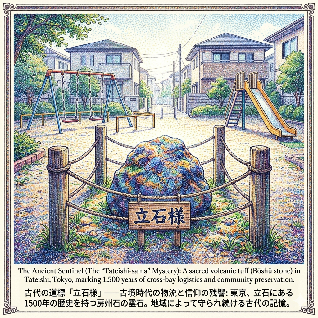 古代の道標「立石様」——古墳時代の物流と信仰の残響