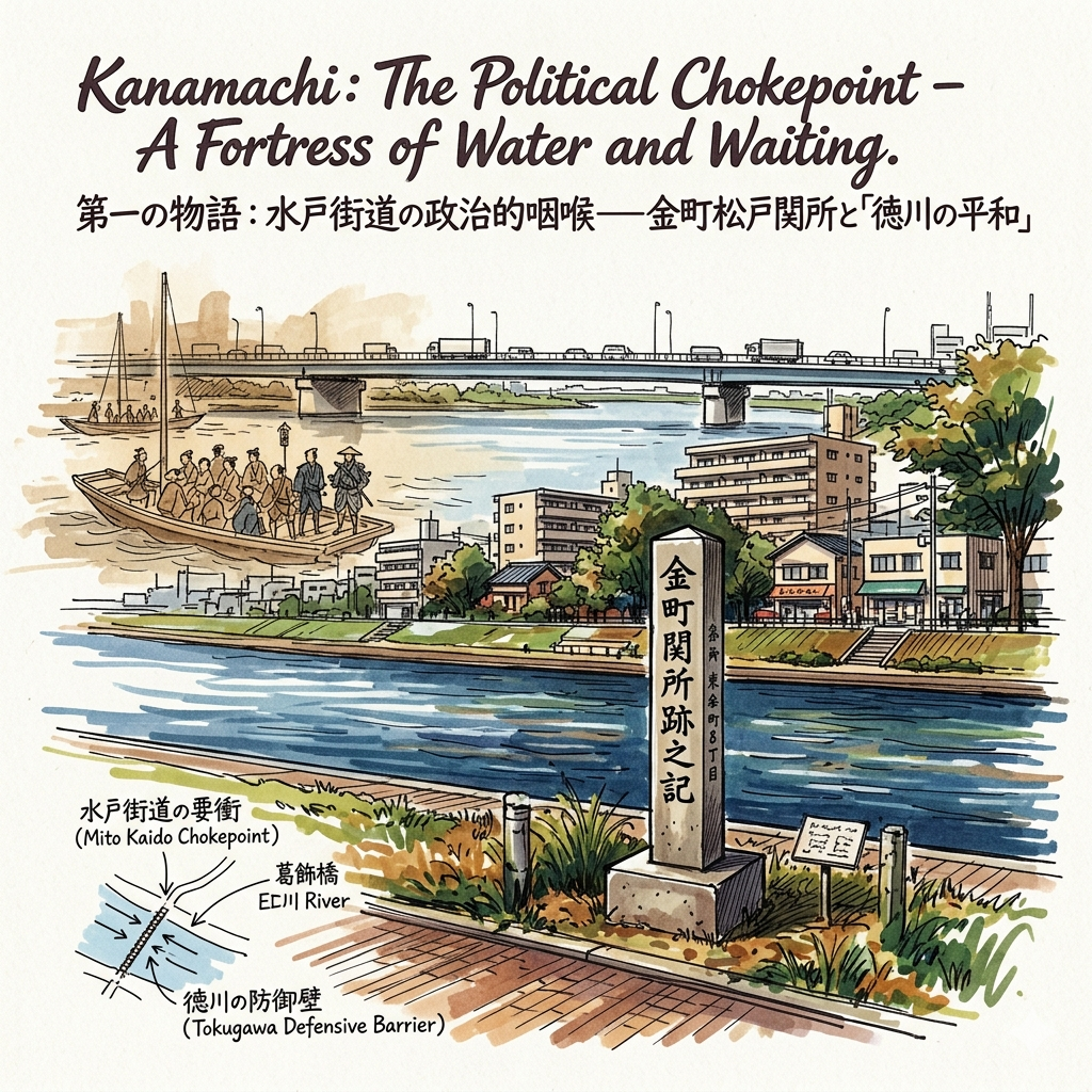 水戸街道の政治的咽喉——金町松戸関所と「徳川の平和」