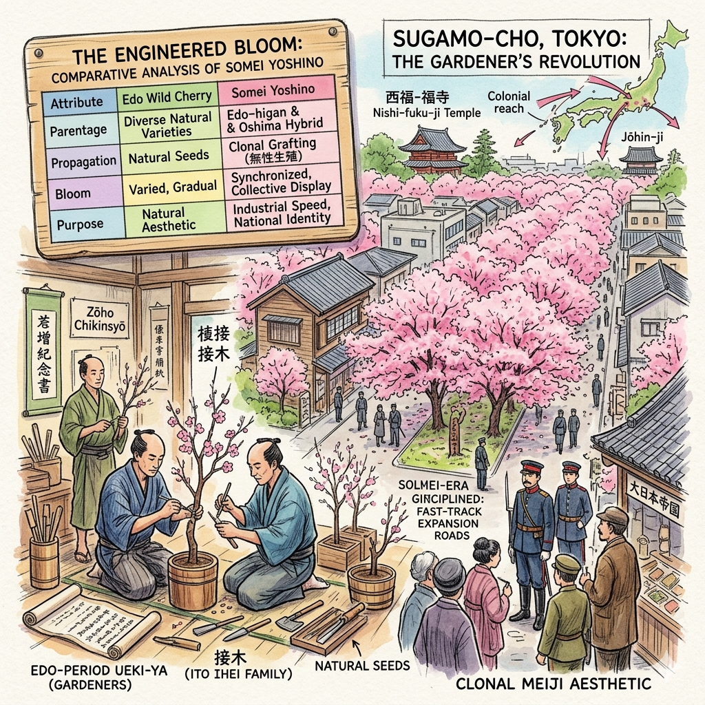 染井植木屋による園藝革命——クローンとしての桜が象徴する近代国家