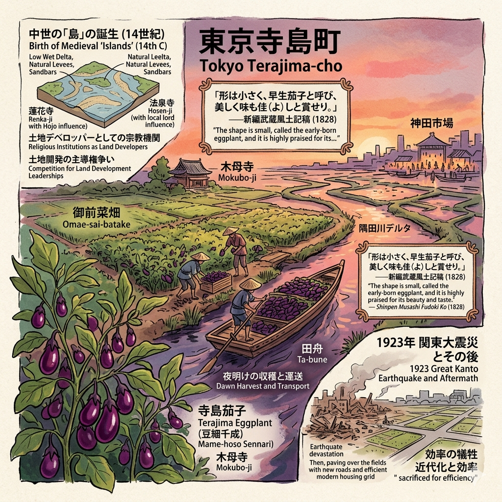 将軍の茄子と江戸の台所:ブランド野菜「寺島茄子」の経済学