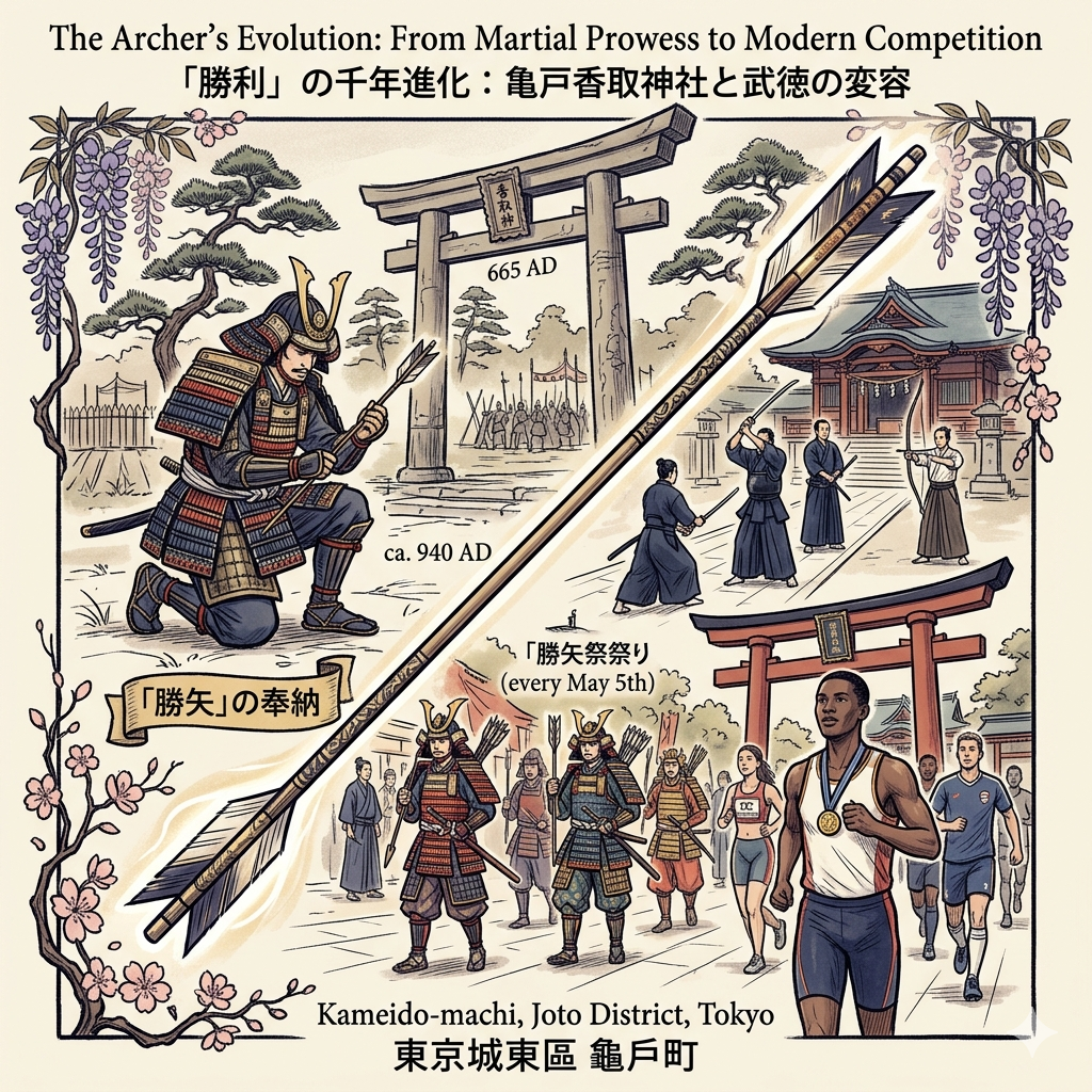 從勝矢到奧運：香取神社與武德的當代轉向