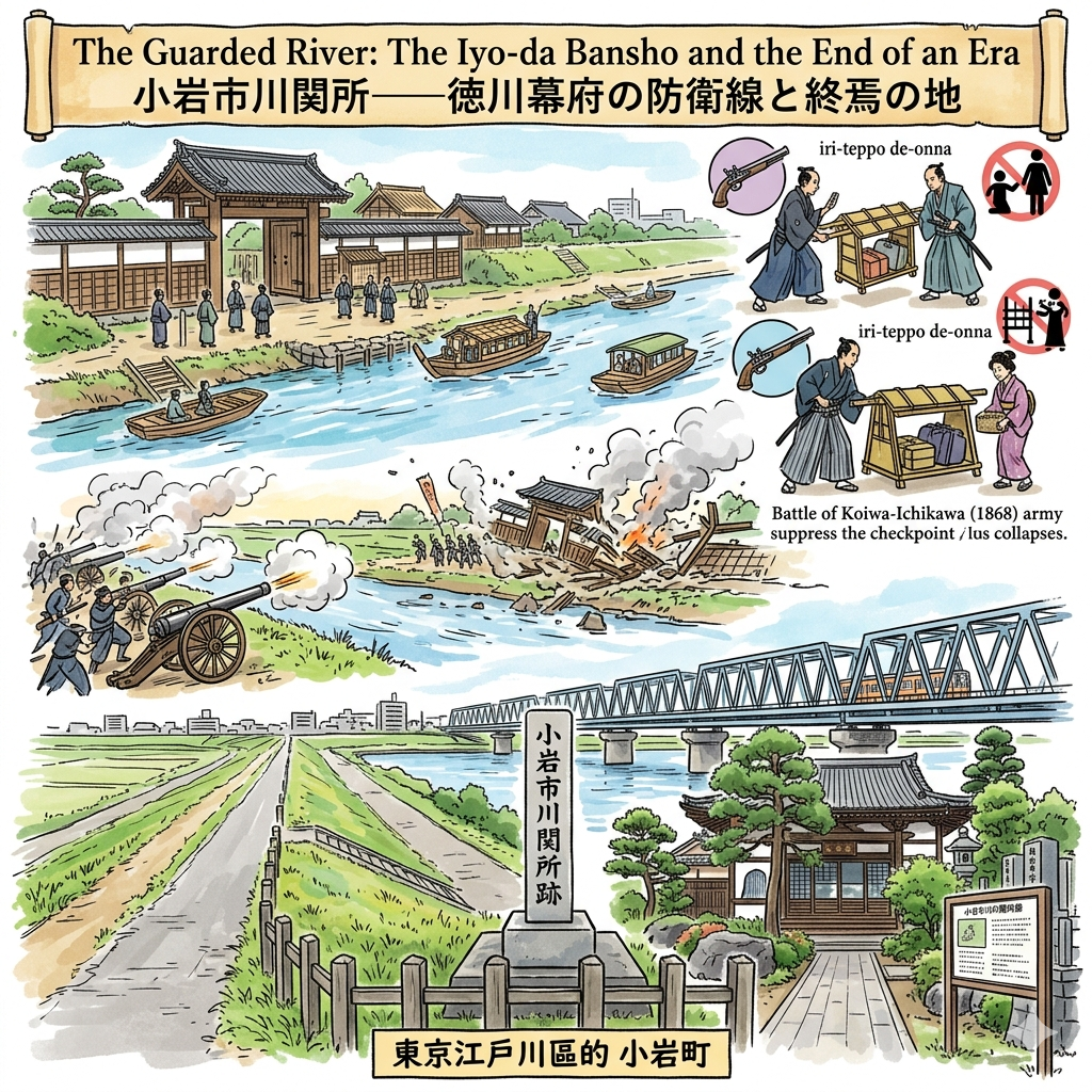 伊予田番所：橋樑禁忌下的空間防禦（江戶時代至戊辰戰爭）