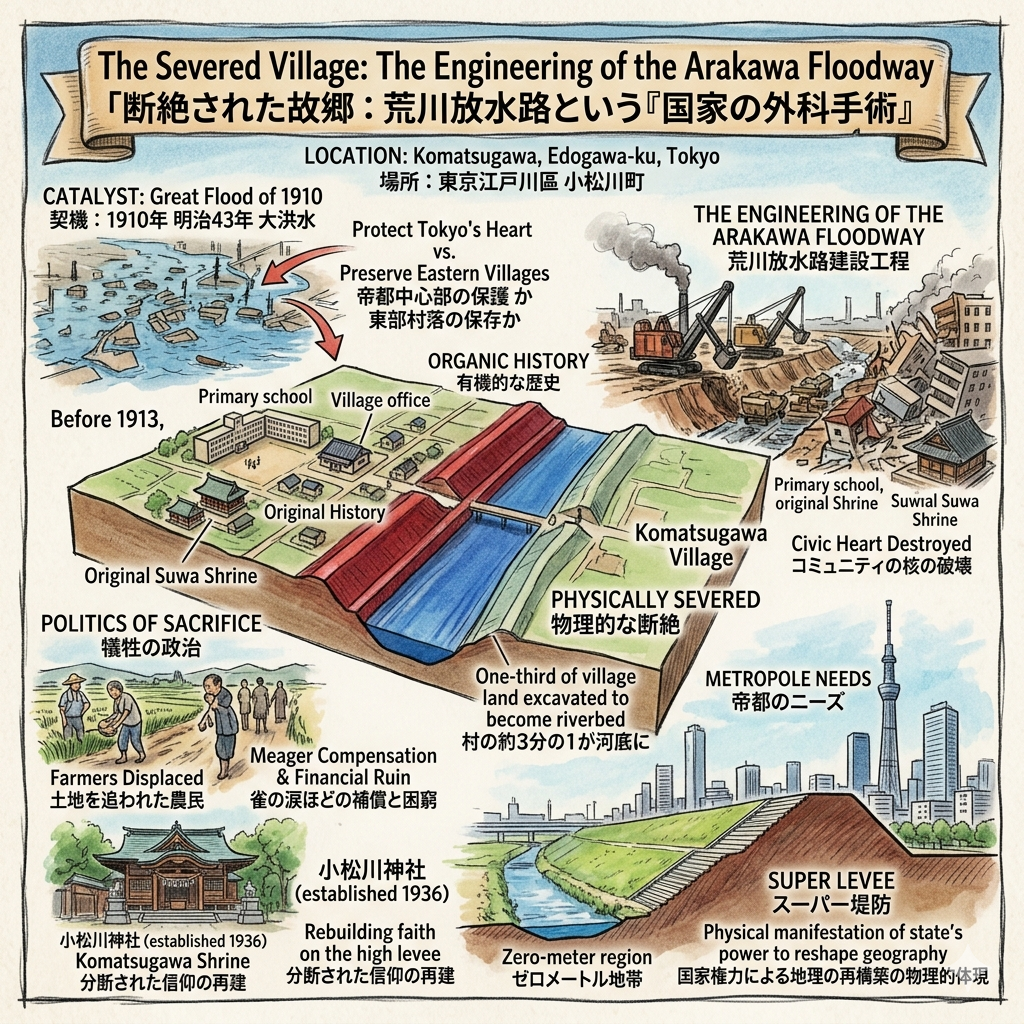 断絶された故郷：荒川放水路という「国家の外科手術」