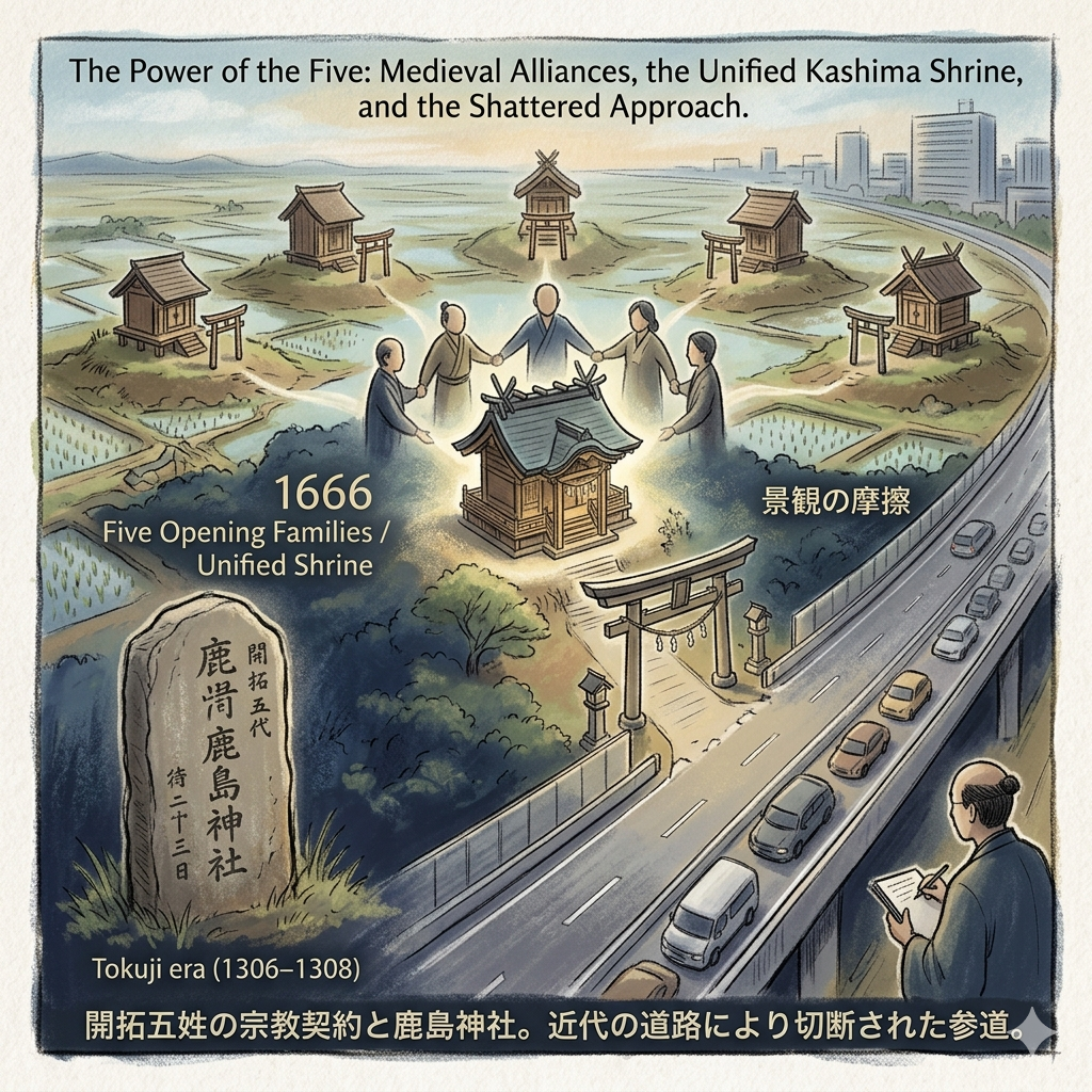The Power of the Five: Medieval Alliances and the Kashima Shrine