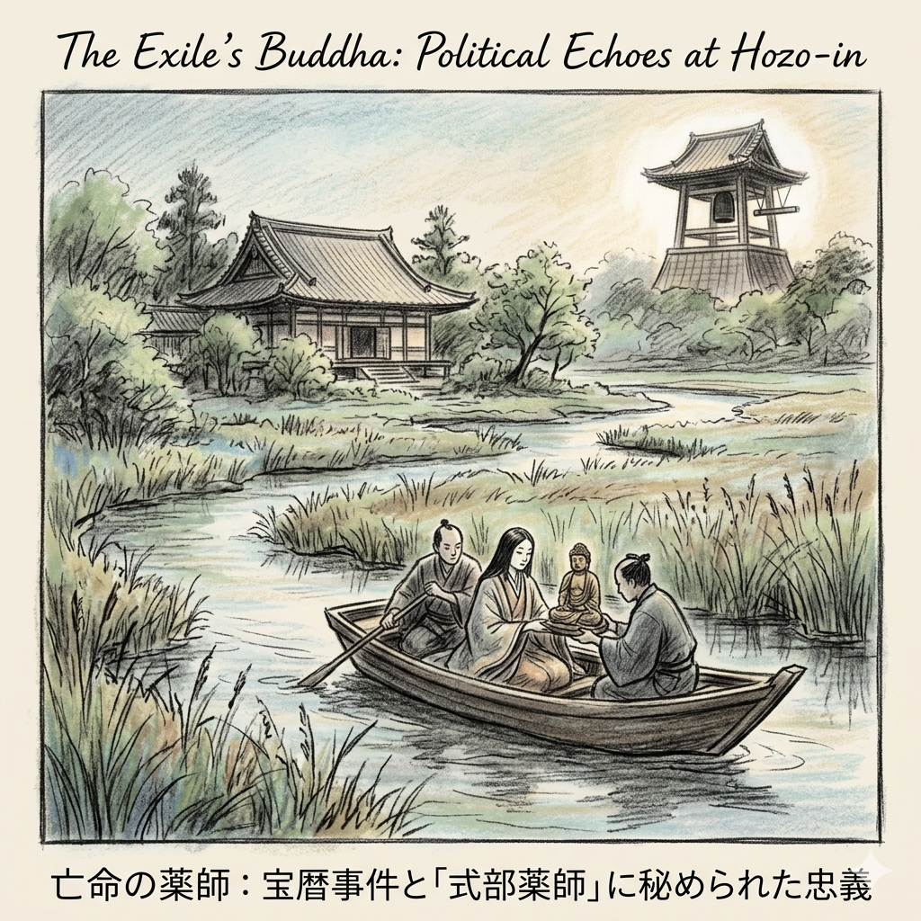 亡命の薬師：宝暦事件と「式部薬師」に秘められた忠義