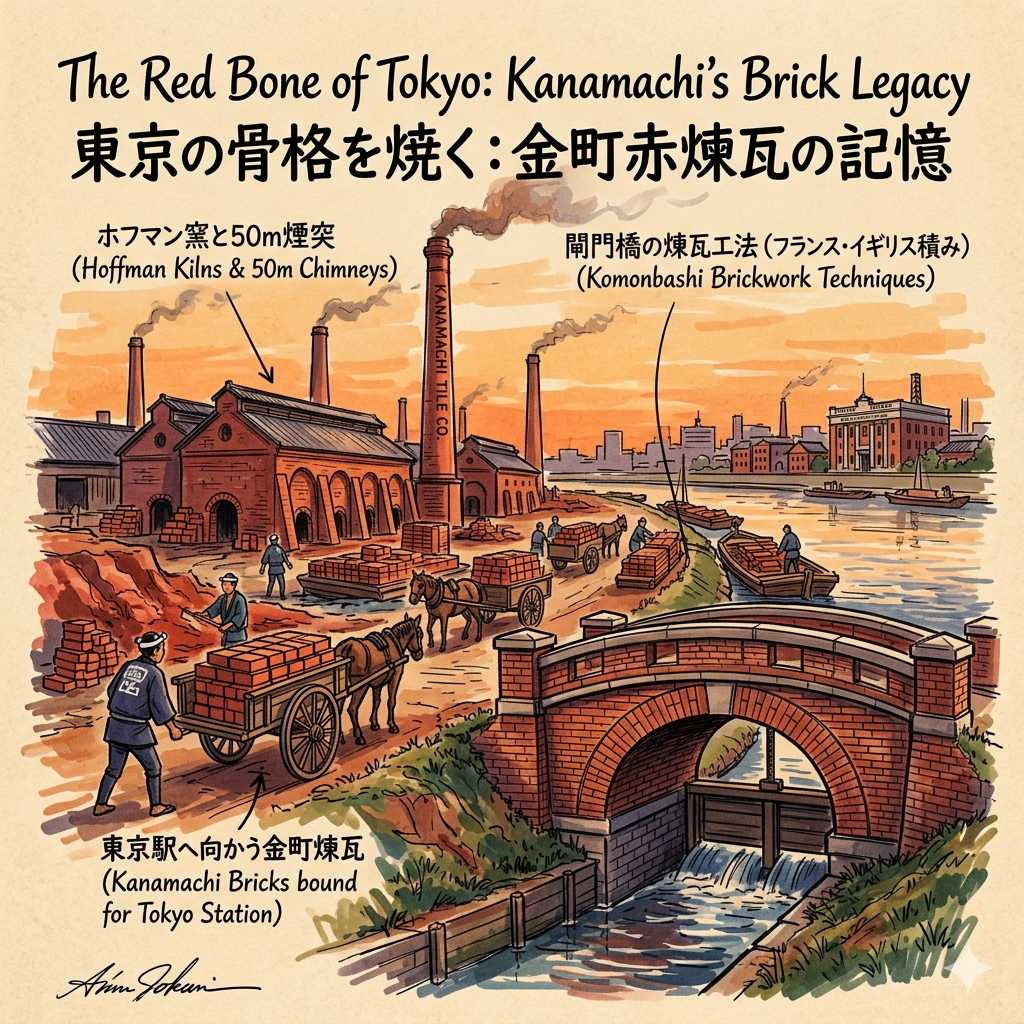 東京の骨格を焼く——渋沢栄一と赤煉瓦のモダニズム