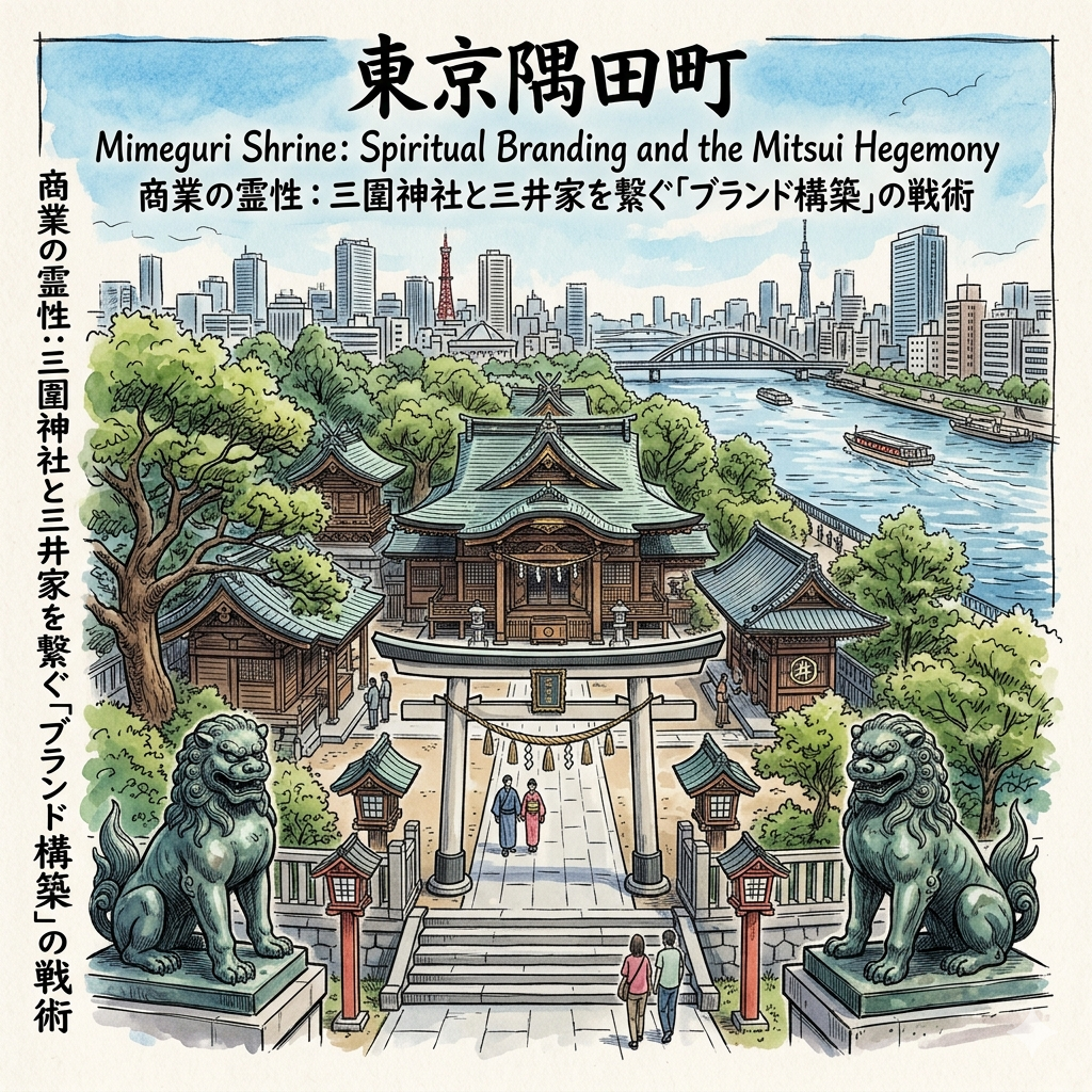 商業の霊性:三圍神社と三井家を繋ぐ「ブランド構築」の戦術