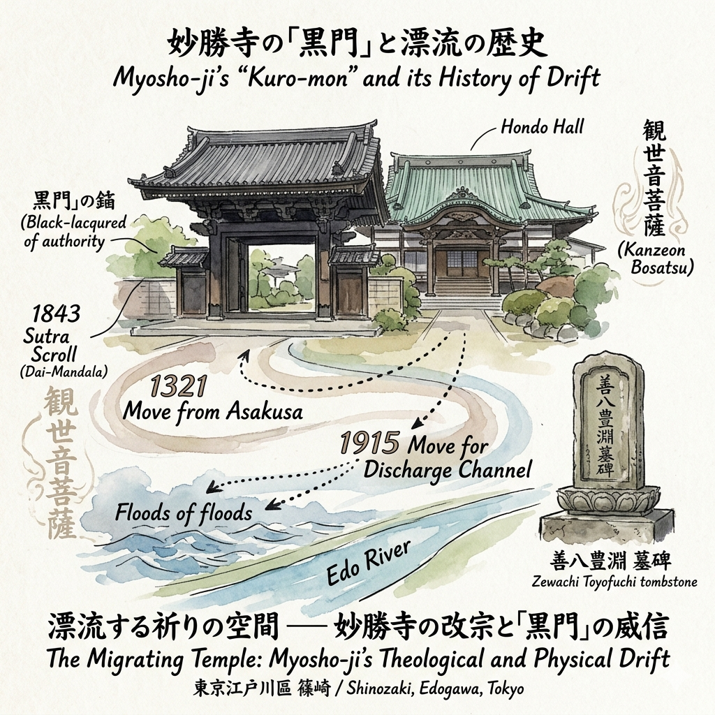 The Migrating Temple: Myosho-ji’s Theological and Physical Drift