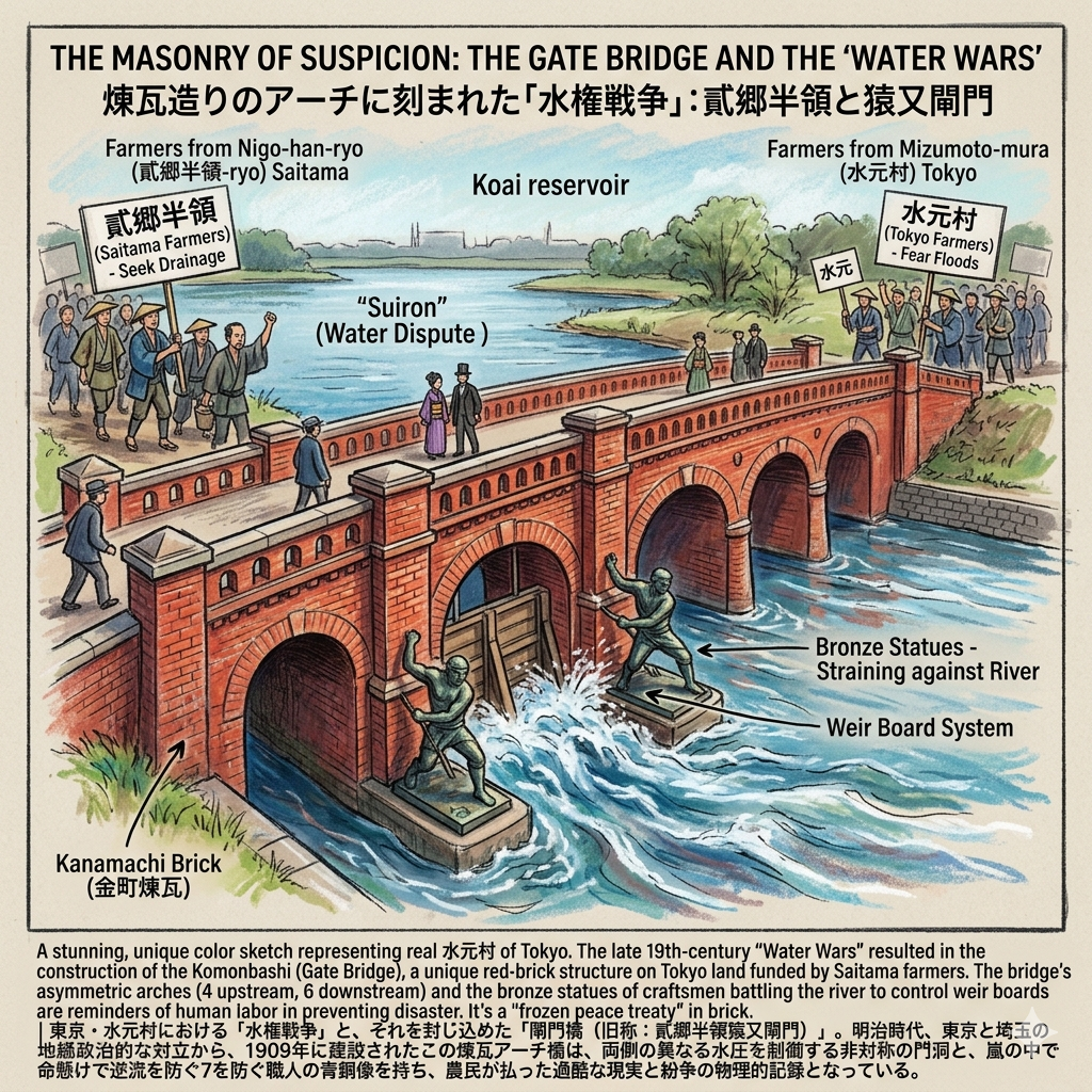 The Masonry of Suspicion: The Gate Bridge and the "Water Wars"