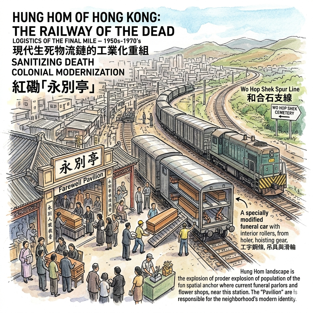 紅磡「永別亭」——現代生死物流鏈的工業化重組