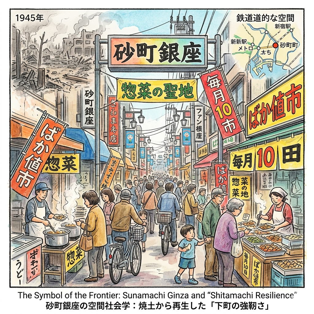 Sunamachi Ginza: Un Bastión de Resiliencia y Sabor