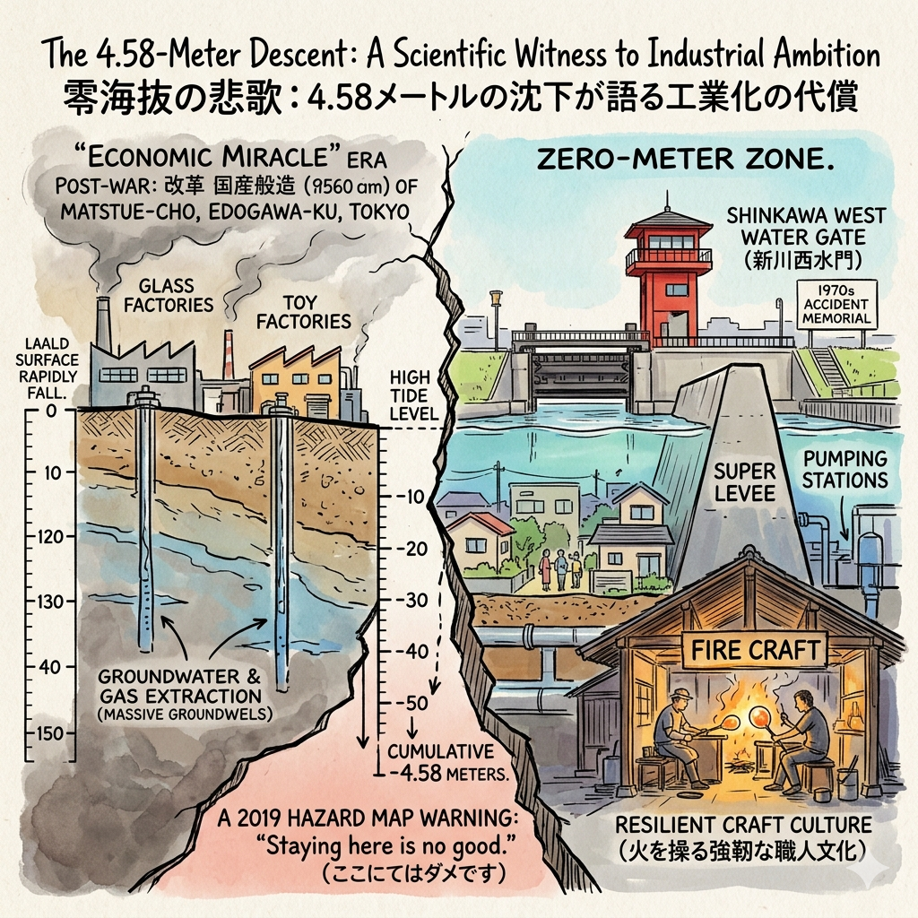 The 4.58-Meter Descent: A Scientific Witness to Industrial Ambition