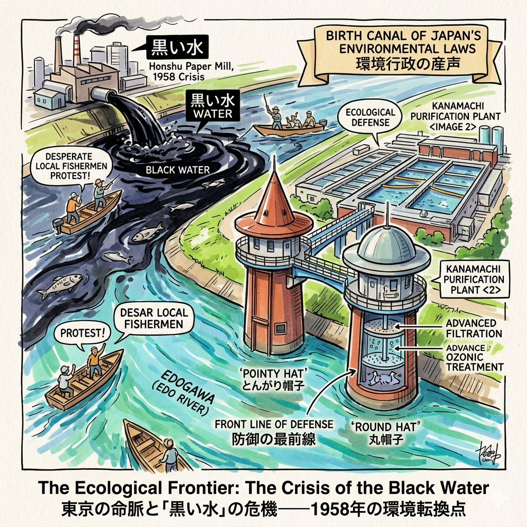 東京の命脈と「黒い水」の危機——1958年の環境転換点