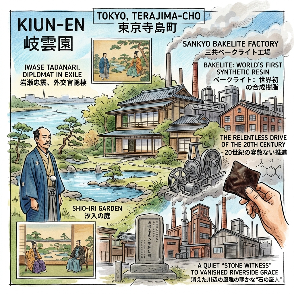 外交官の遺言からプラスチック工場へ:岐雲園が語る近代化の暴力