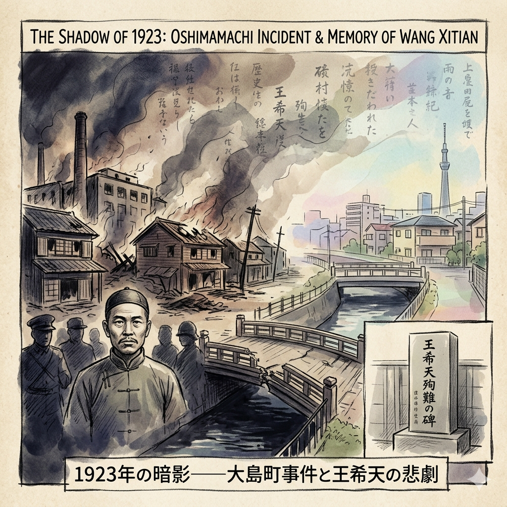 震災後的暗影:大島町事件與被埋藏的真相