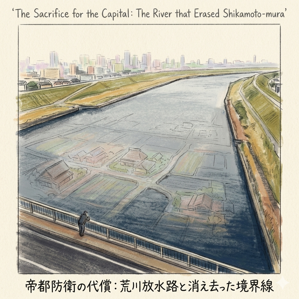 Le sacrifice de Shikamoto : L’Arakawa ou le tranchant de la modernité