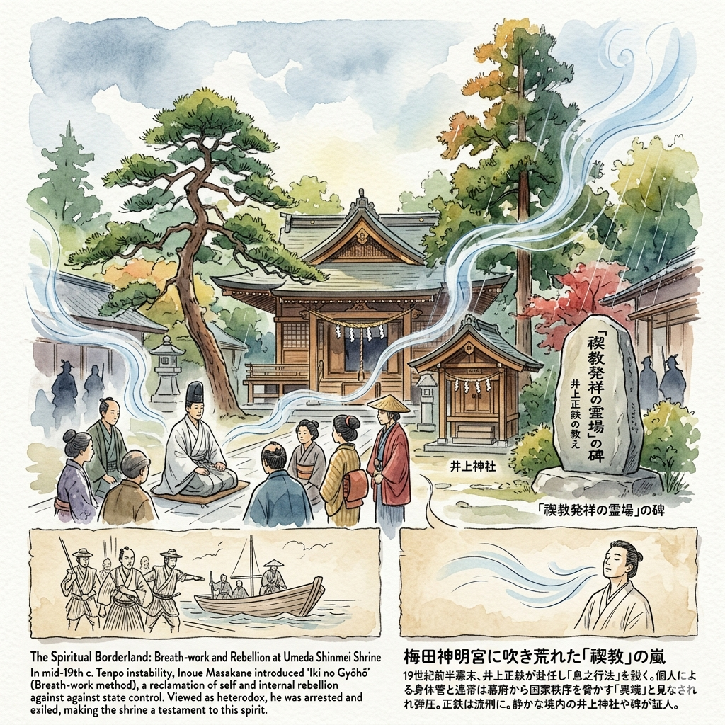 L’éveil dans le souffle : le sanctuaire Umeda Shinmei