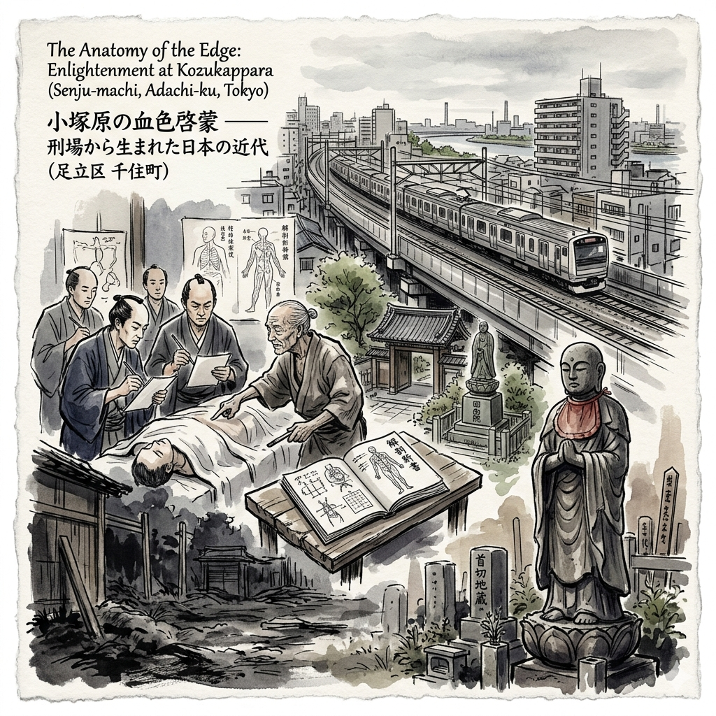 腥風血雨中的理性：小塚原刑場與蘭學誕生