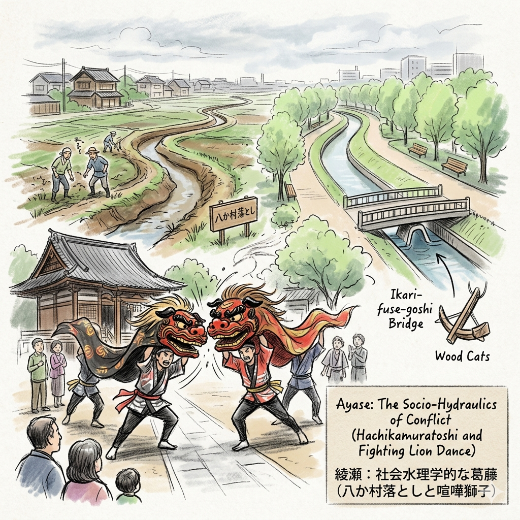 八村落堀：低地社會的排水共同體與祭典昇華