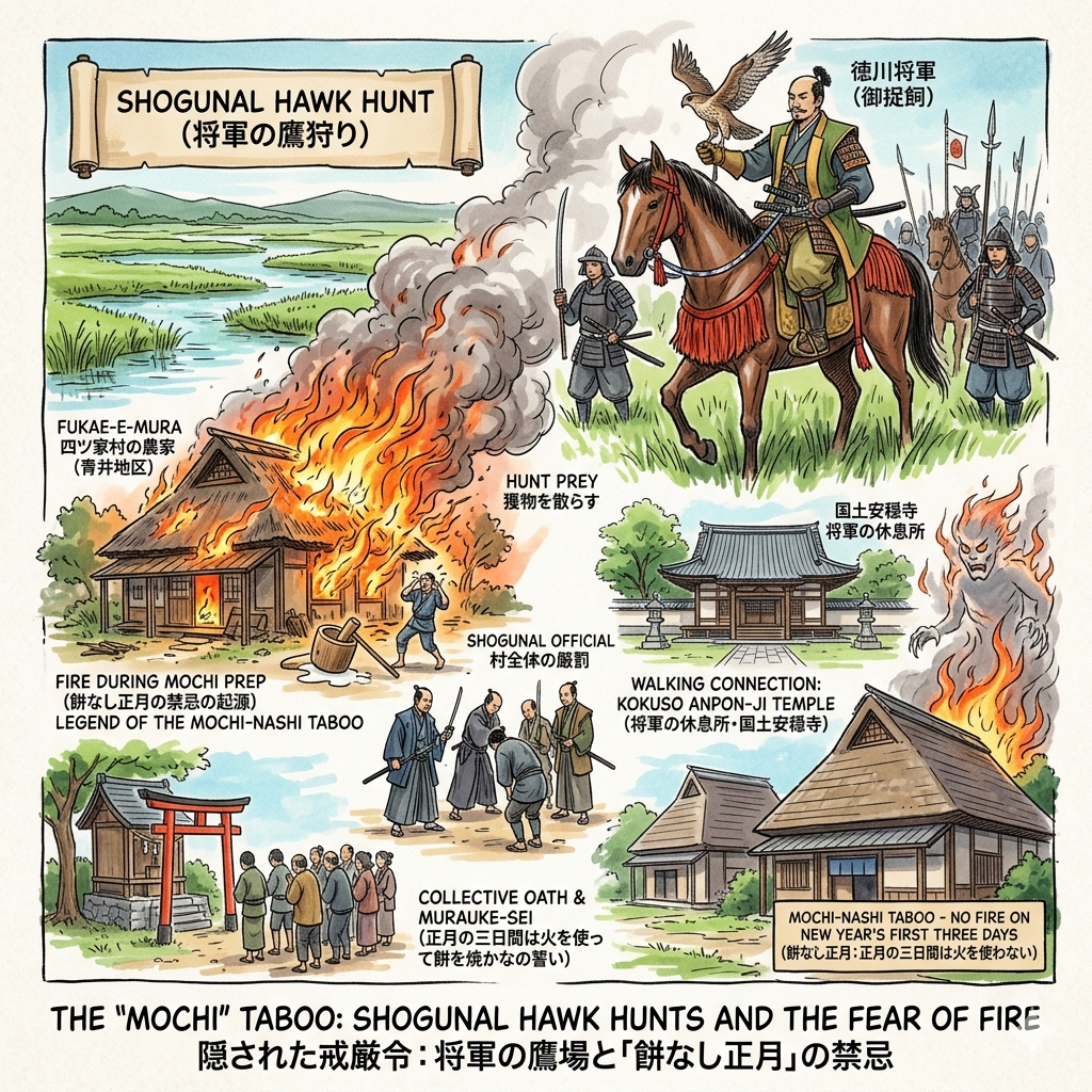 The "Mochi" Taboo: Shogunal Hawk Hunts and the Fear of Fire