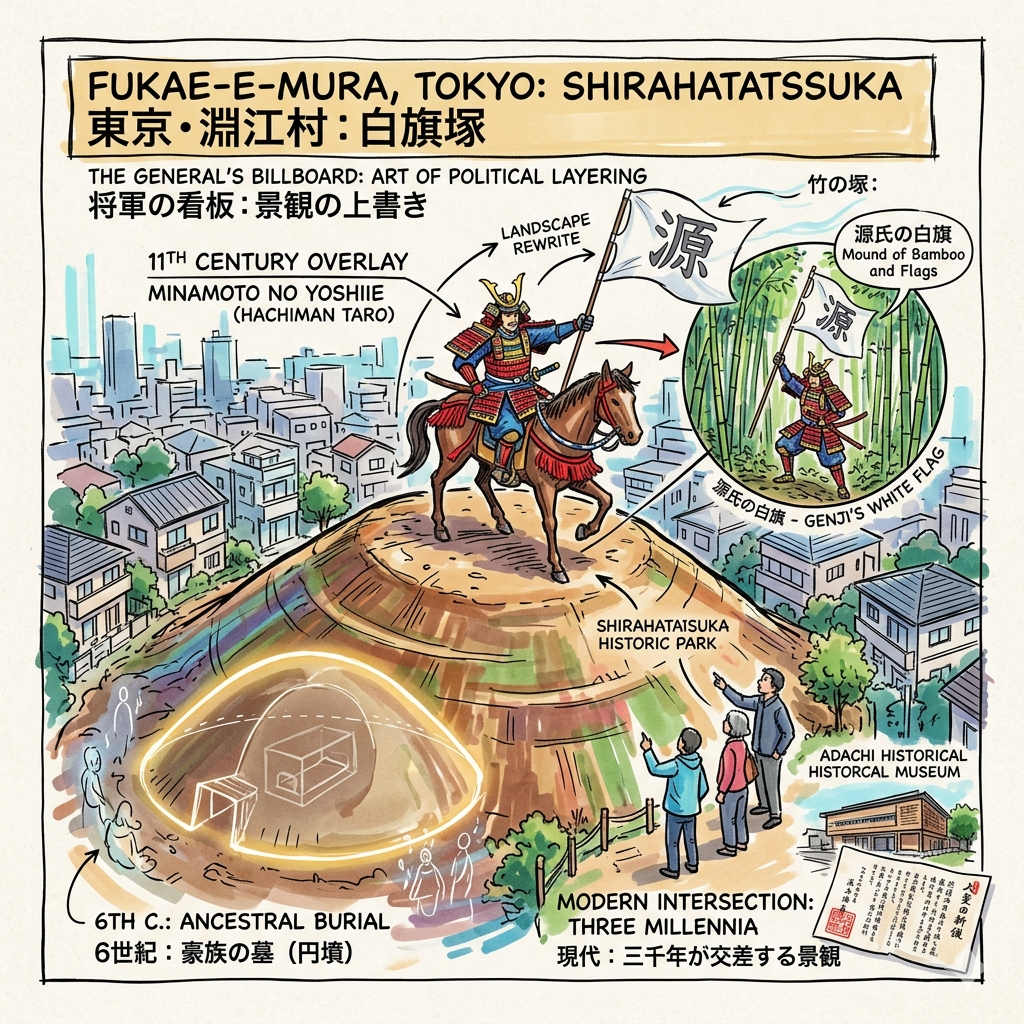 The General’s Billboard: Shirahatatsuka and the Art of Political Layering