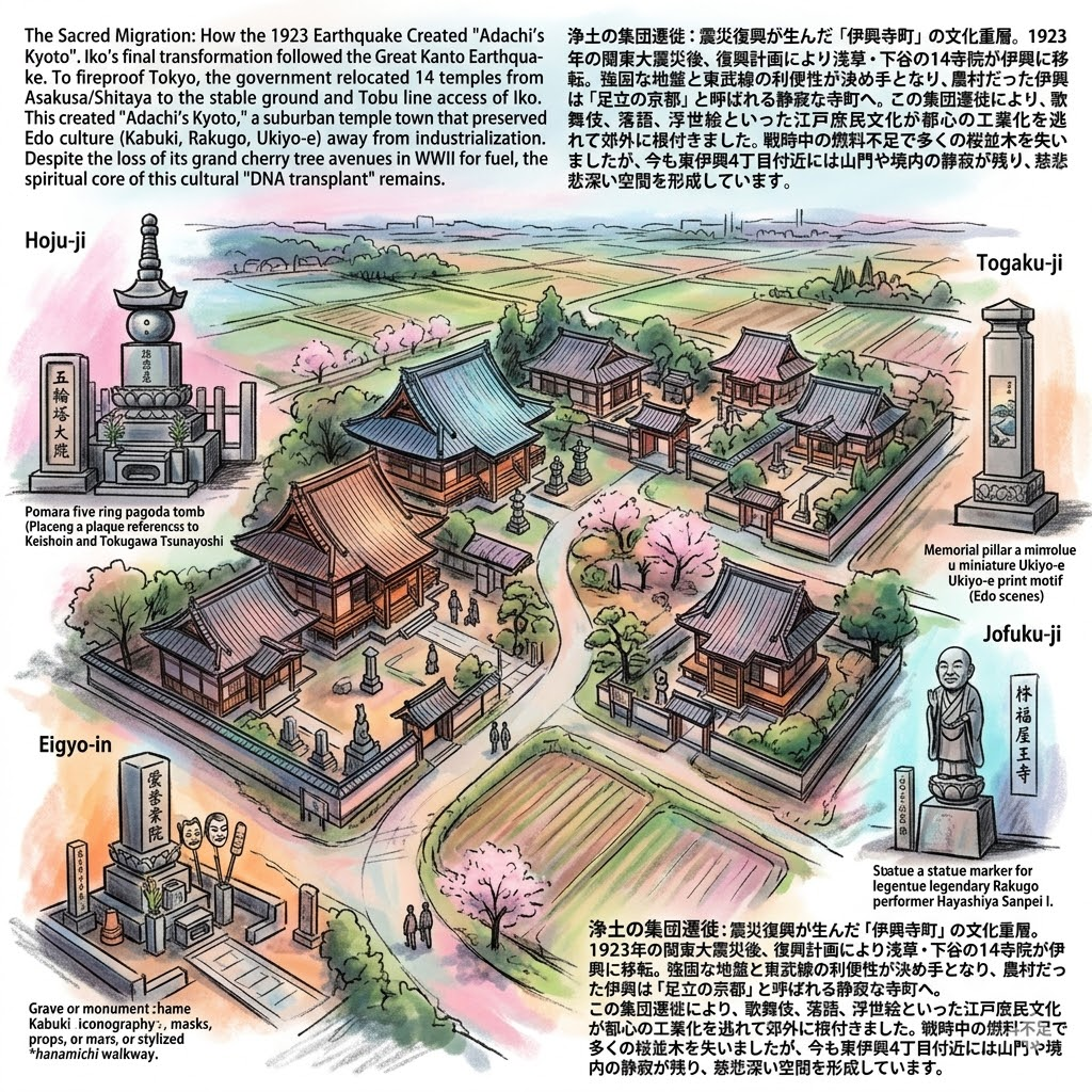 浄土の集団遷徙：震災復興が生んだ「伊興寺町」の文化重層