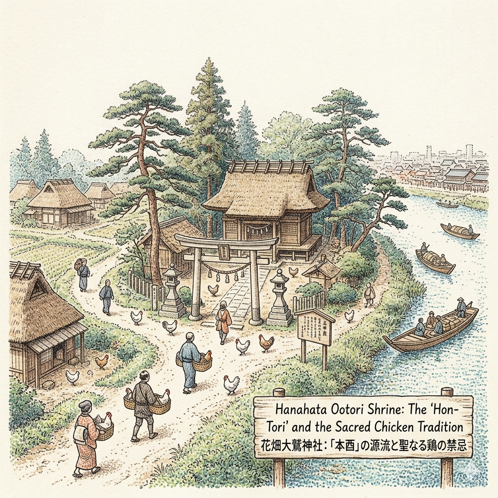 鶏は神の使いだった——花畑大鷲神社と「本酉」の起源