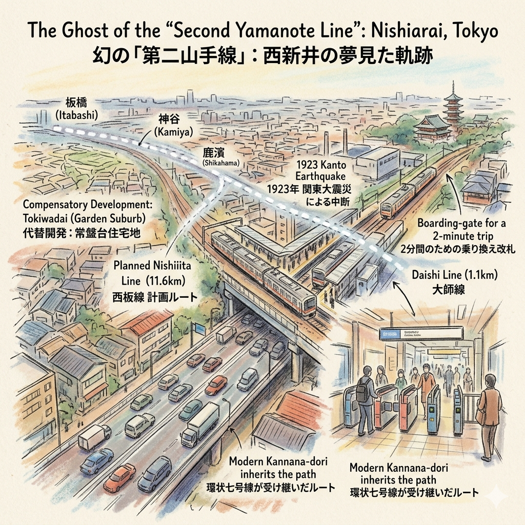 La Línea Nishita: El Sueño Roto de un Segundo Yamanote