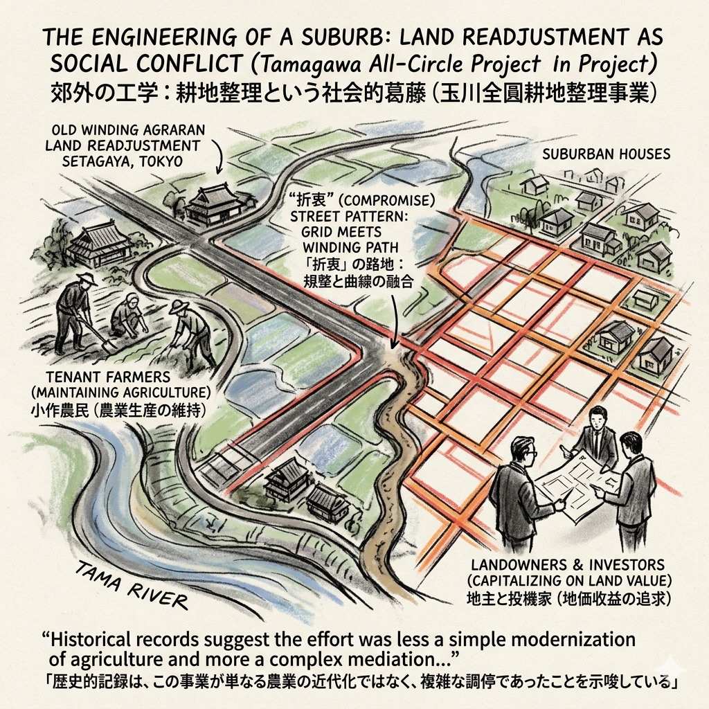 The Engineering of a Suburb: Land Readjustment as Social Conflict