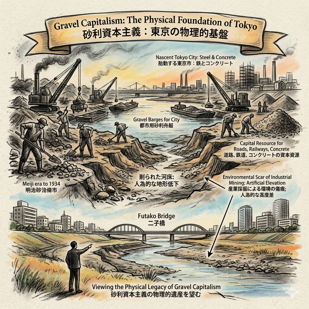 Gravel Capitalism: The Physical Foundation of Tokyo