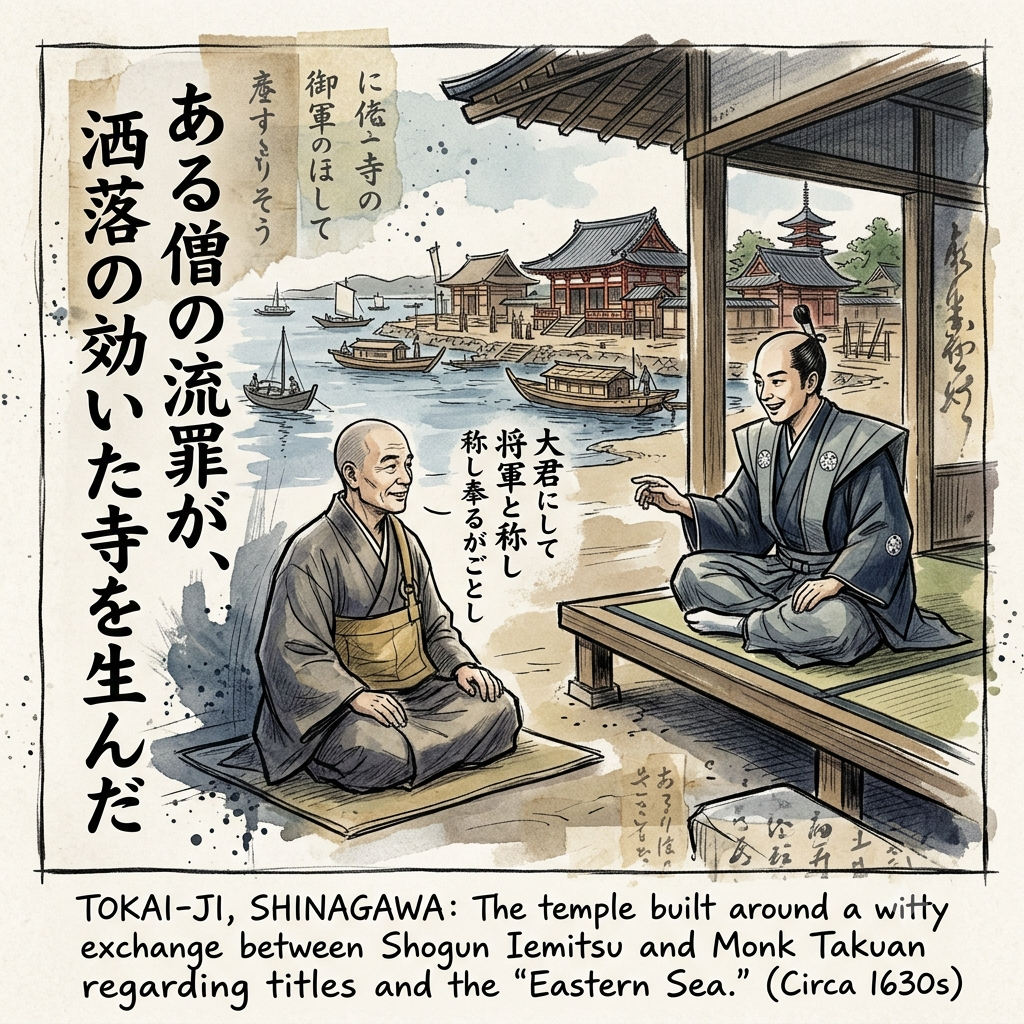 一個和尚的流放,換來一座將軍親自設計命名遊戲的寺院