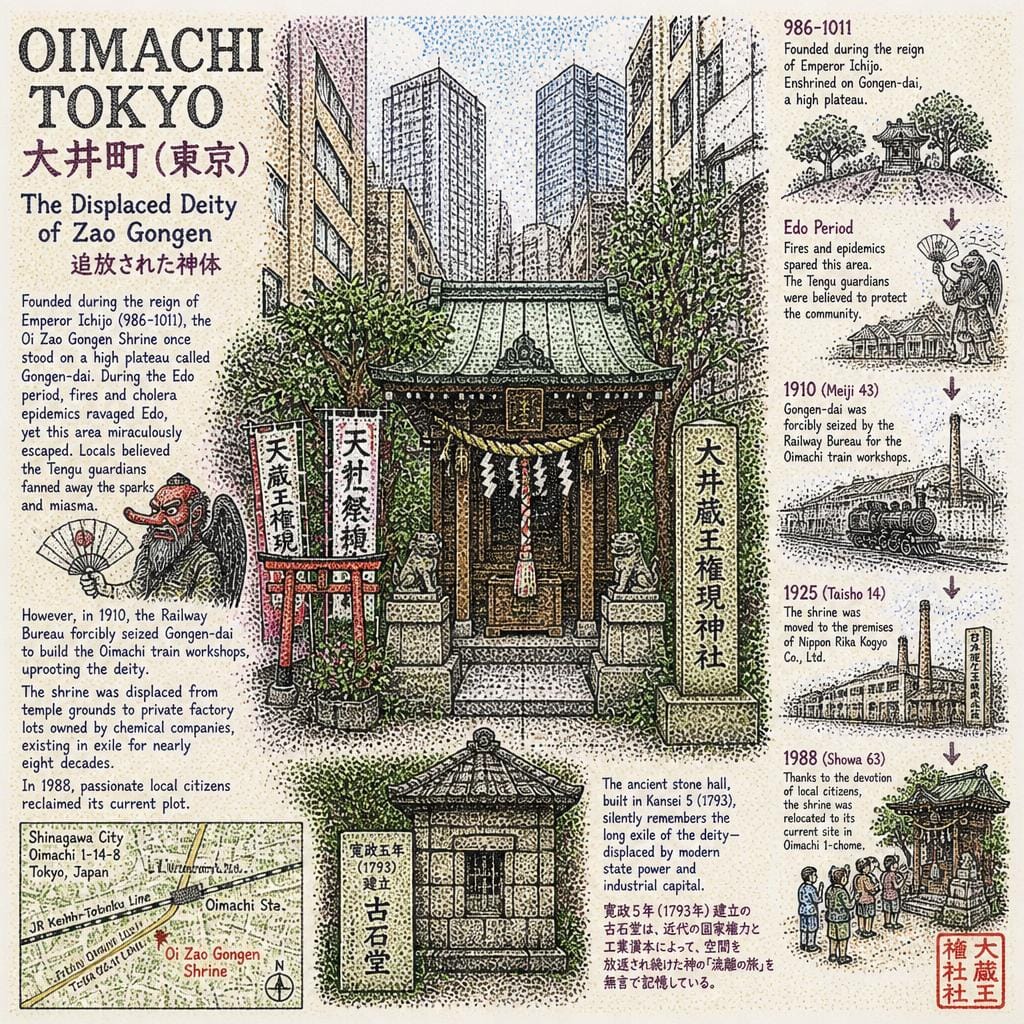 大井蔵王権現神社:空間非定域性と量子ロック