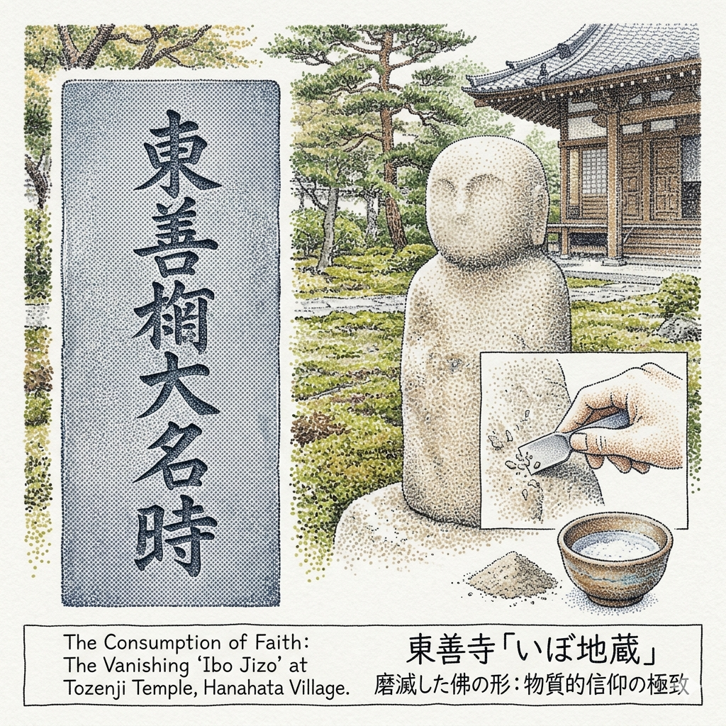 削られた地蔵——東善寺の「いぼ地蔵」と、信仰の形が消えるまで