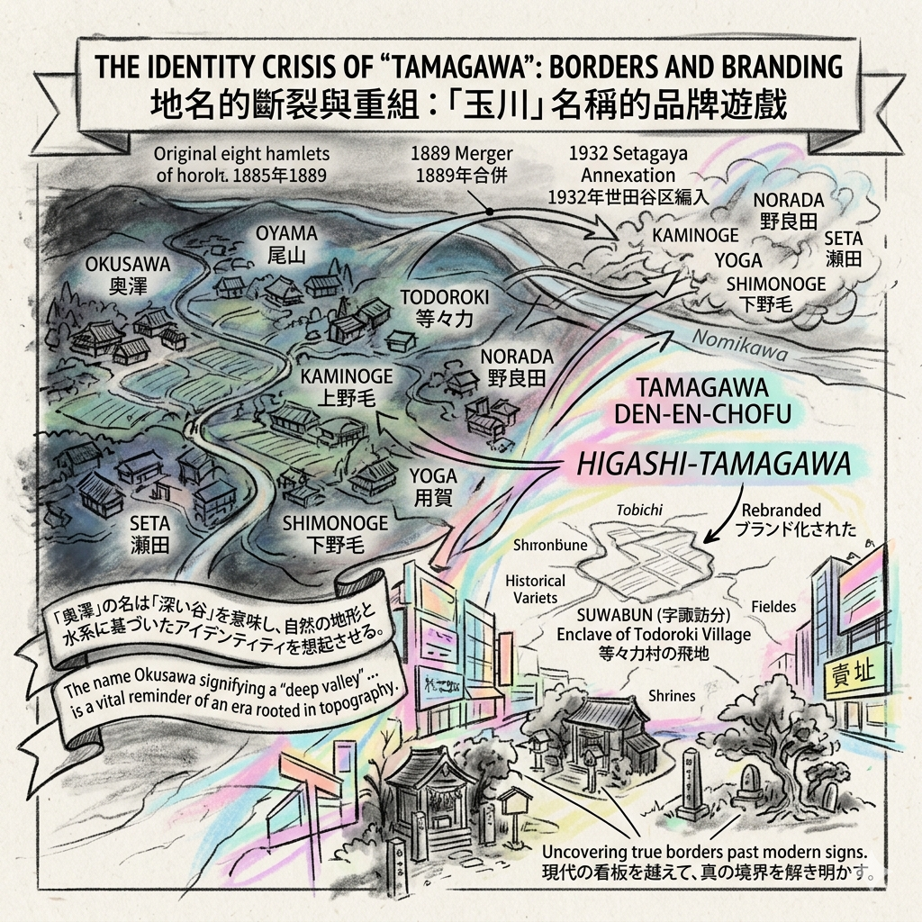 The Identity Crisis of "Tamagawa": Borders and Branding