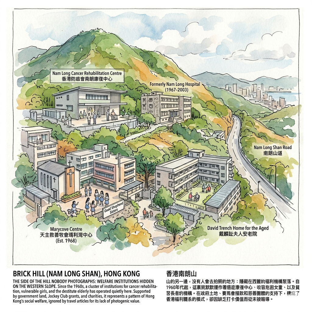誰も写真を撮らない、山の裏側