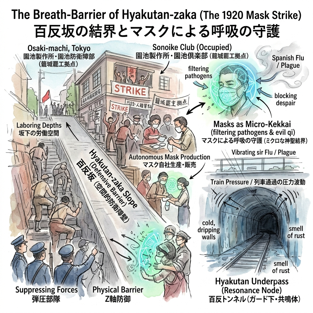 邊界防禦:百反坂的口罩籠城戰