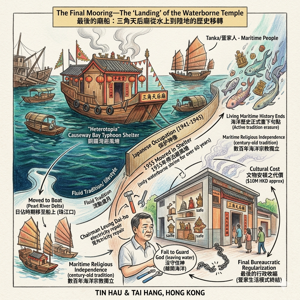 Le Temple Flottant des Tanka : L’ultime ancrage des nomades de la mer