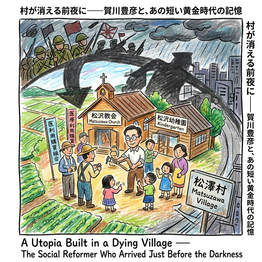 Why Did One of the World's Most Famous Christian Activists Choose a Disappearing Tokyo Farming Village as His Base?