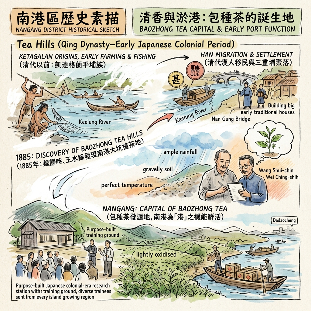 The Tea Hills (Qing Dynasty–Early Japanese Colonial Period)