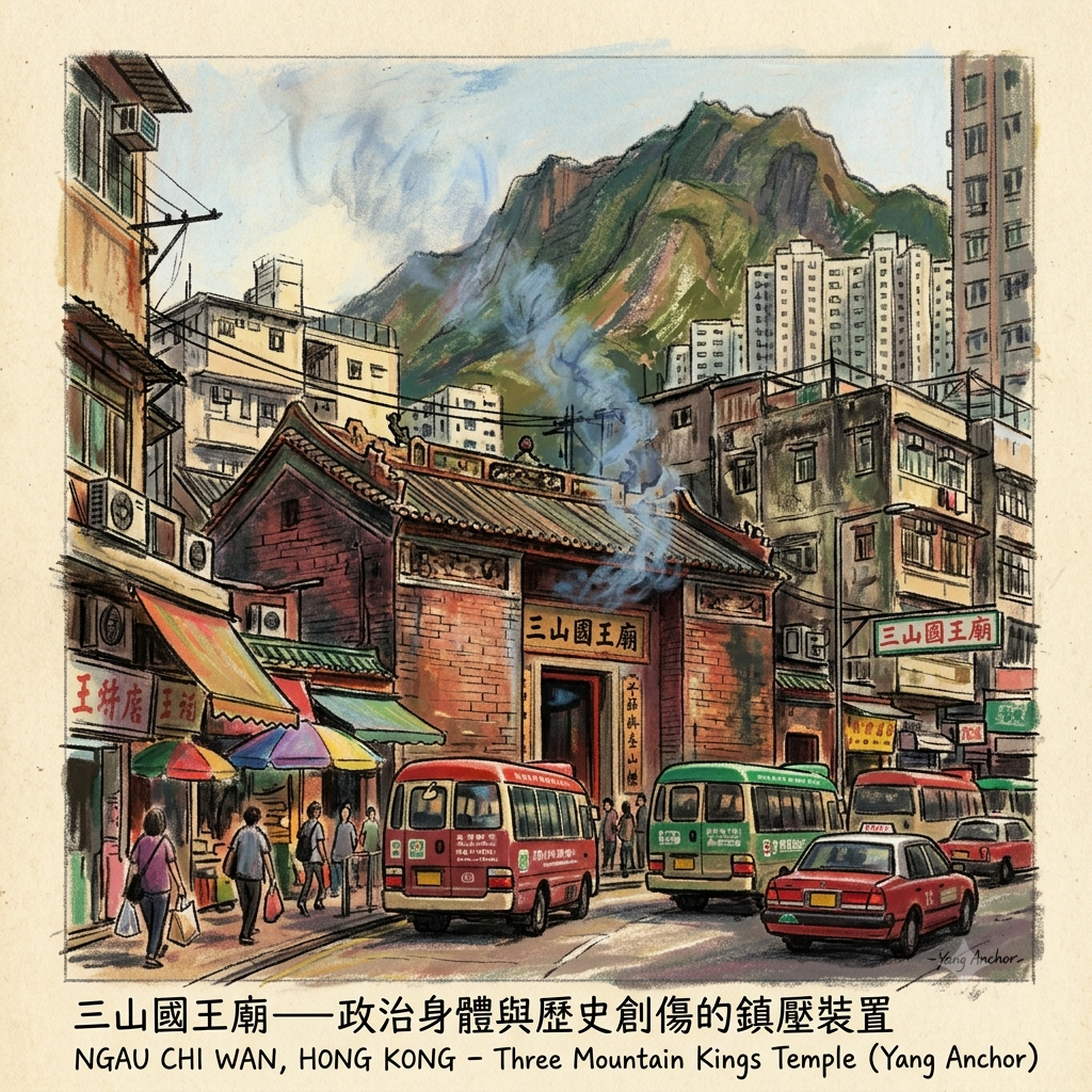 Le Corps Politique : Le Temple des Trois Rois de la Montagne (Sam Shan Kwok Wong)