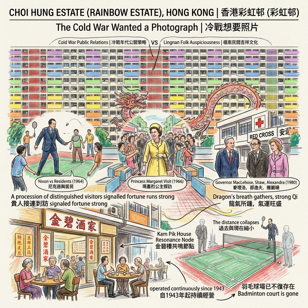 柏立基、尼克遜與瑪嘉烈公主——冷戰年代的公屋朝聖