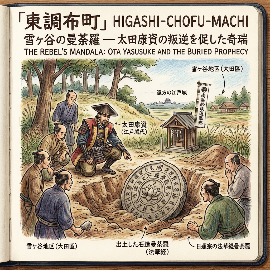 雪谷法華曼荼羅:太田康資的命運叛變與空間權能轉換